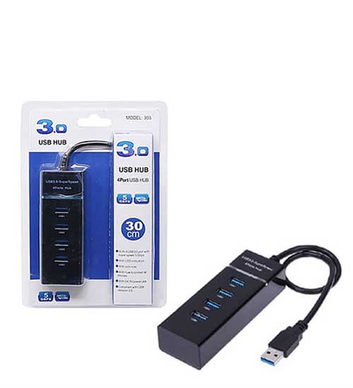 هاب 4 پورت Usb 30 مدل 303