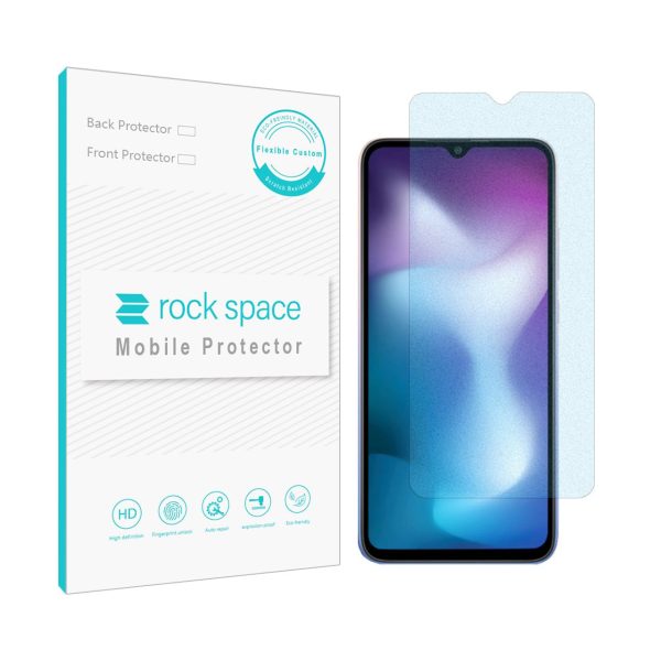 گلس شیائومی Redmi 9 Activ مدل نانو هیدروژل مات آنتی بلو برند راک اسپیس کد S