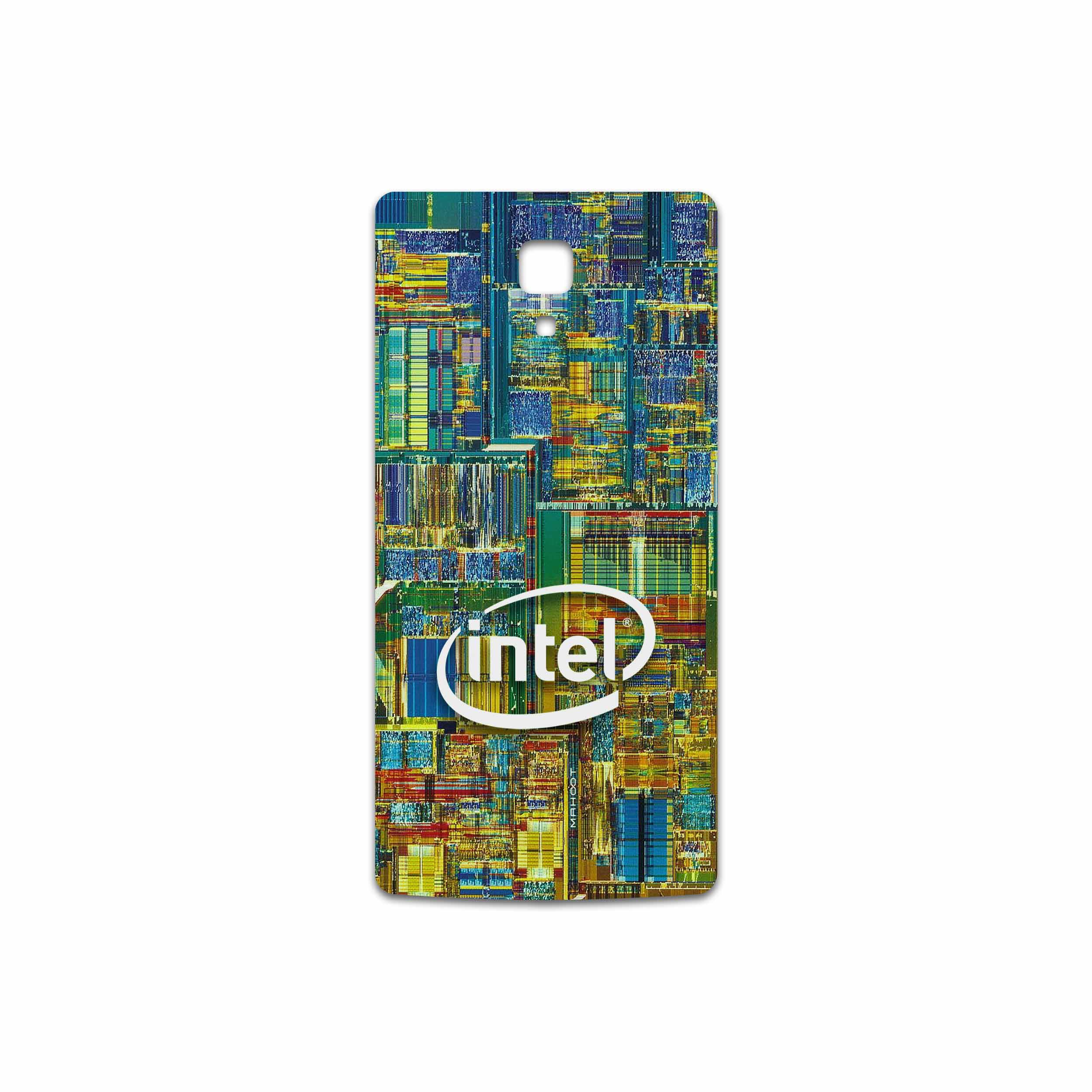 برچسب پوششی ماهوت مدل Intel Brand مناسب برای گوشی موبایل شیائومی Mi 4