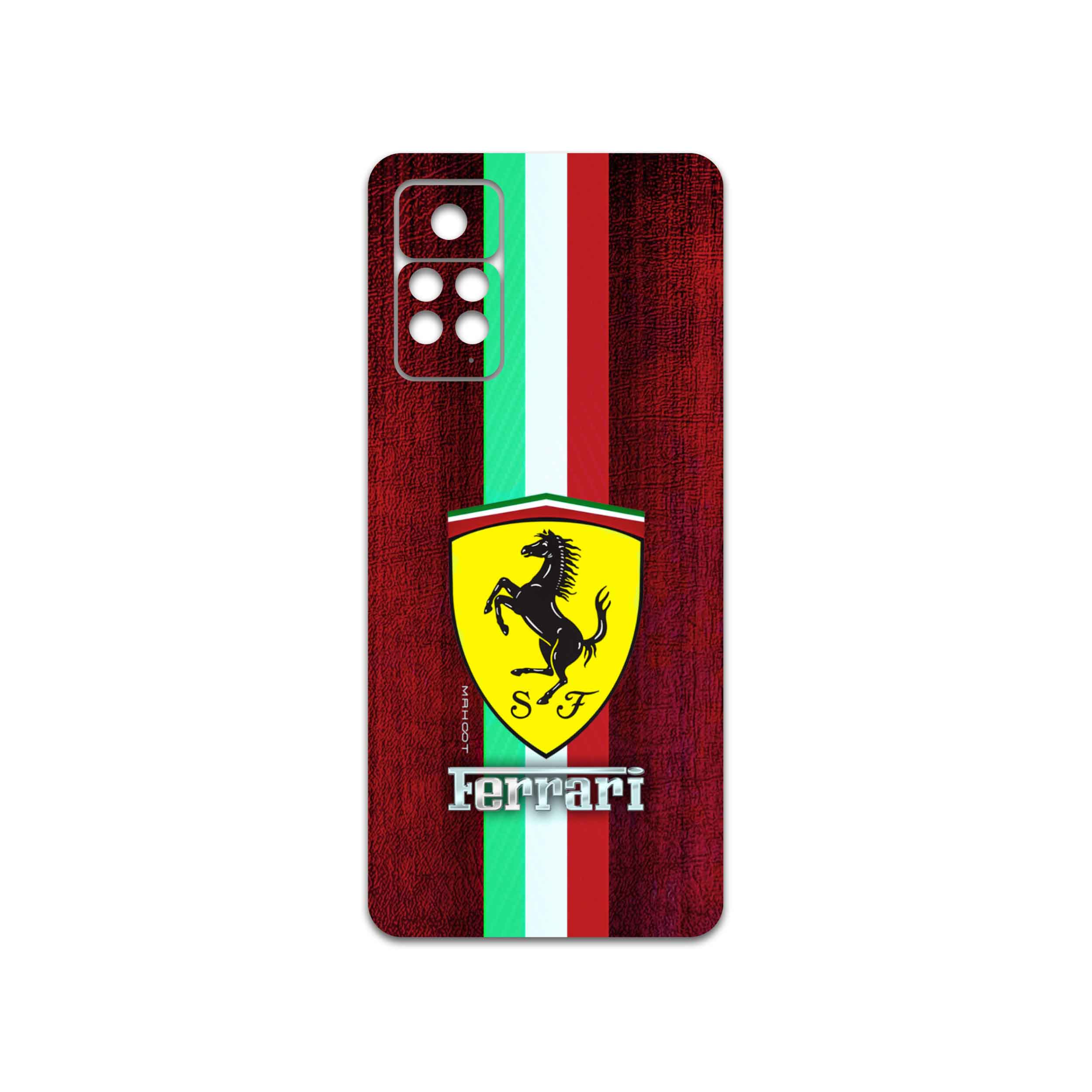 برچسب پوششی ماهوت مدل Ferrari مناسب برای گوشی موبایل شیائومی Redmi Note 11 Pro