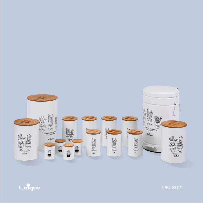 ست 15 فانتزی سفید کاکتوس درب بامبو یونیک کد محصول: UN-8021