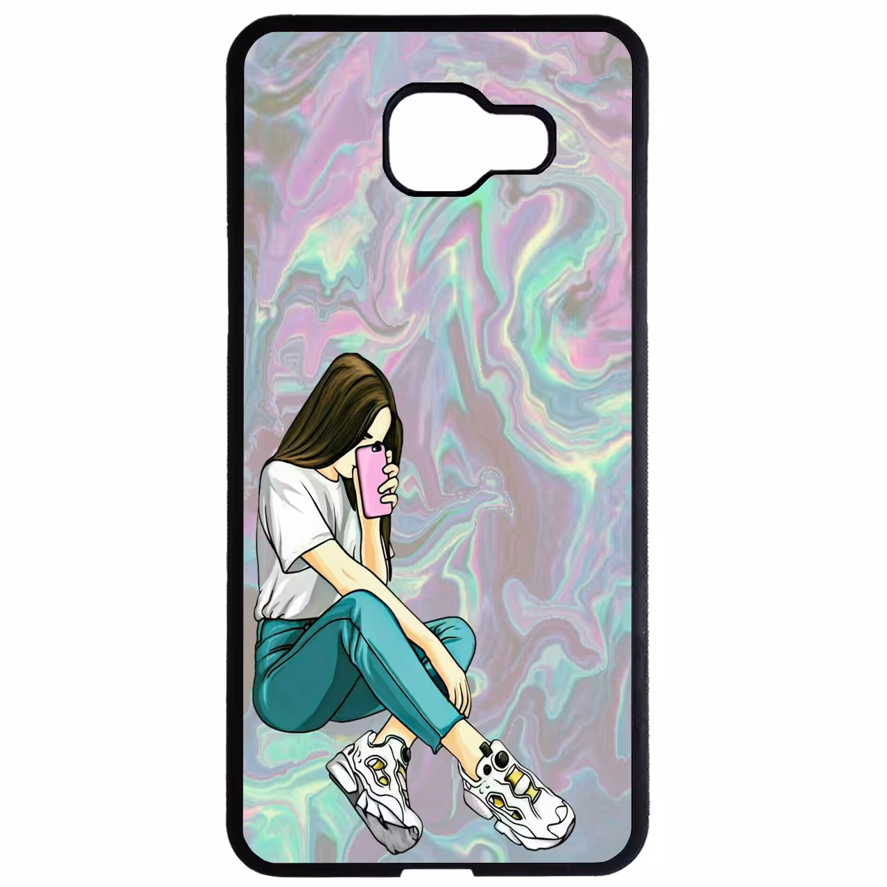 کاور طرح دخترانه کد 1105408928 مناسب برای گوشی موبایل سامسونگ galaxy a5 2016