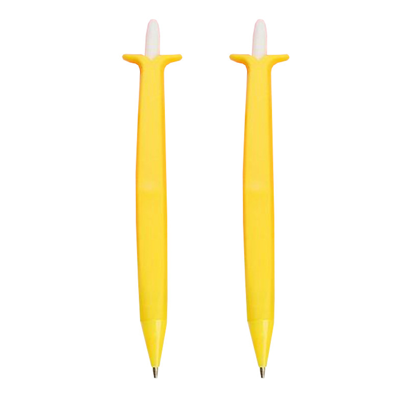 مداد نوکی 0.5 میلی متری مدل موز سیلیکونی بسته 2 عددی