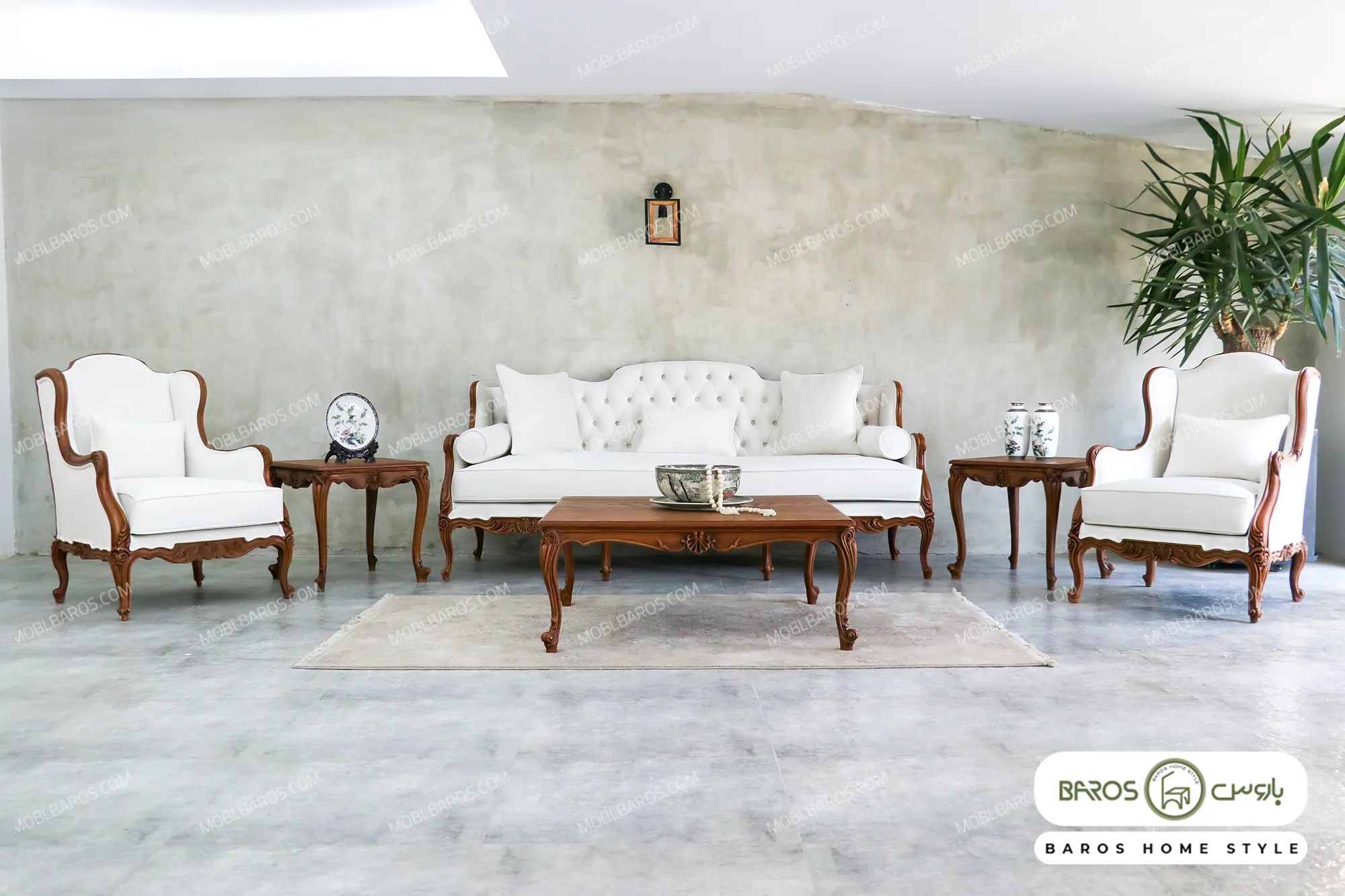 مبل کلاسیک رومینا جورجیا چستر کد 3