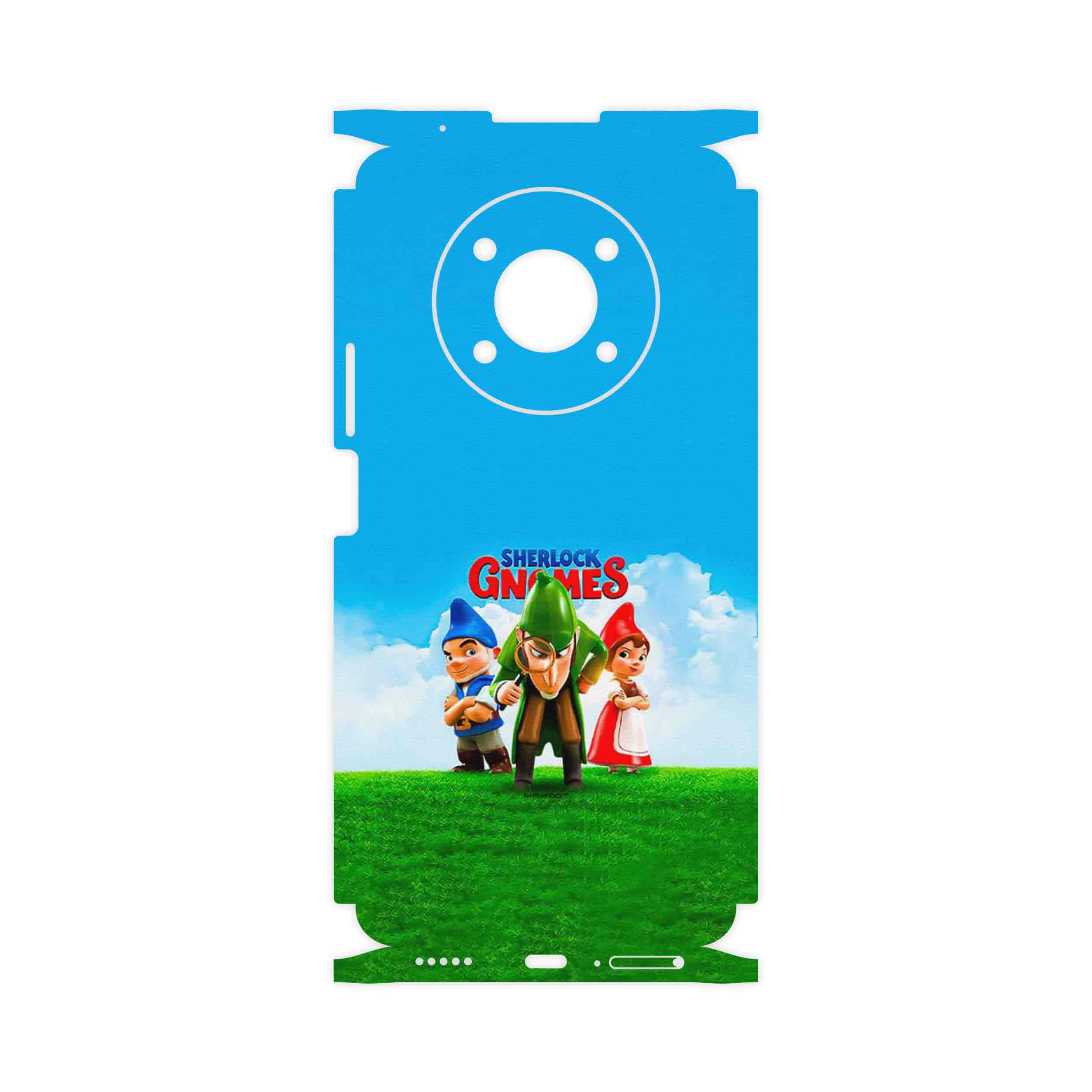 برچسب پوششی ماهوت مدل Sherlock Gnomes-FullSkin مناسب برای گوشی موبایل آنر X9 5G