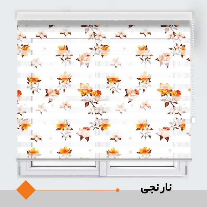 پرده زبرا مدل TO-5 سایز 180x180 سانتی متر