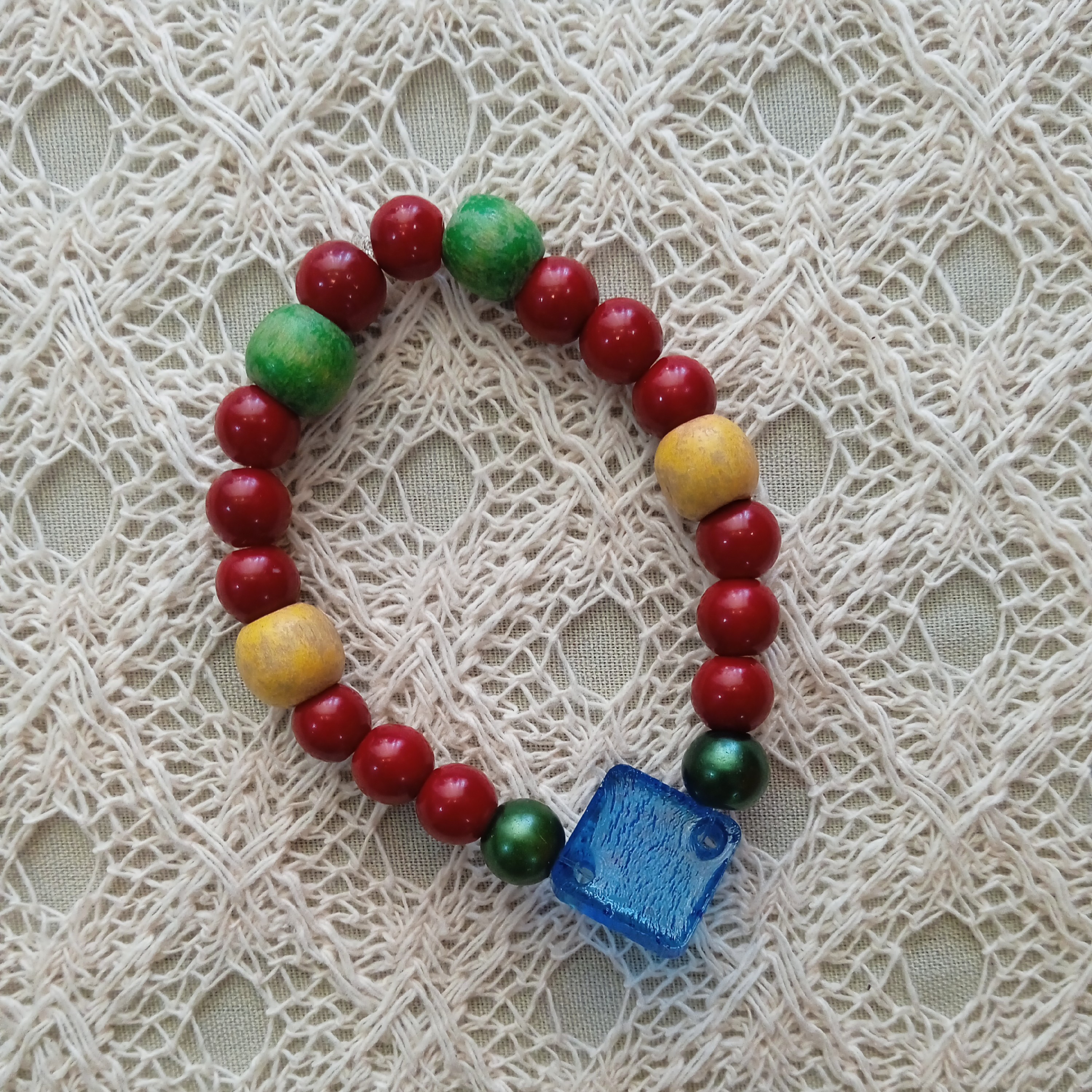 دستبند مهره ای رزین