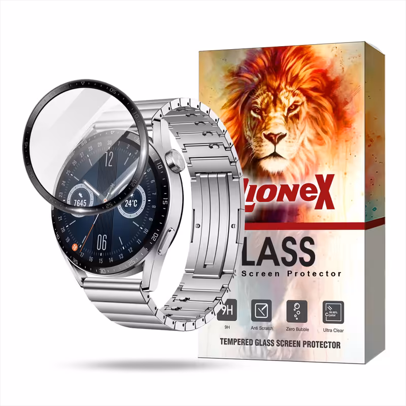 محافظ صفحه نمایش لایونکس مدل PMMWLمناسب برای ساعت هوشمند هوآوی Watch GT3 46 mm | کالا برتری