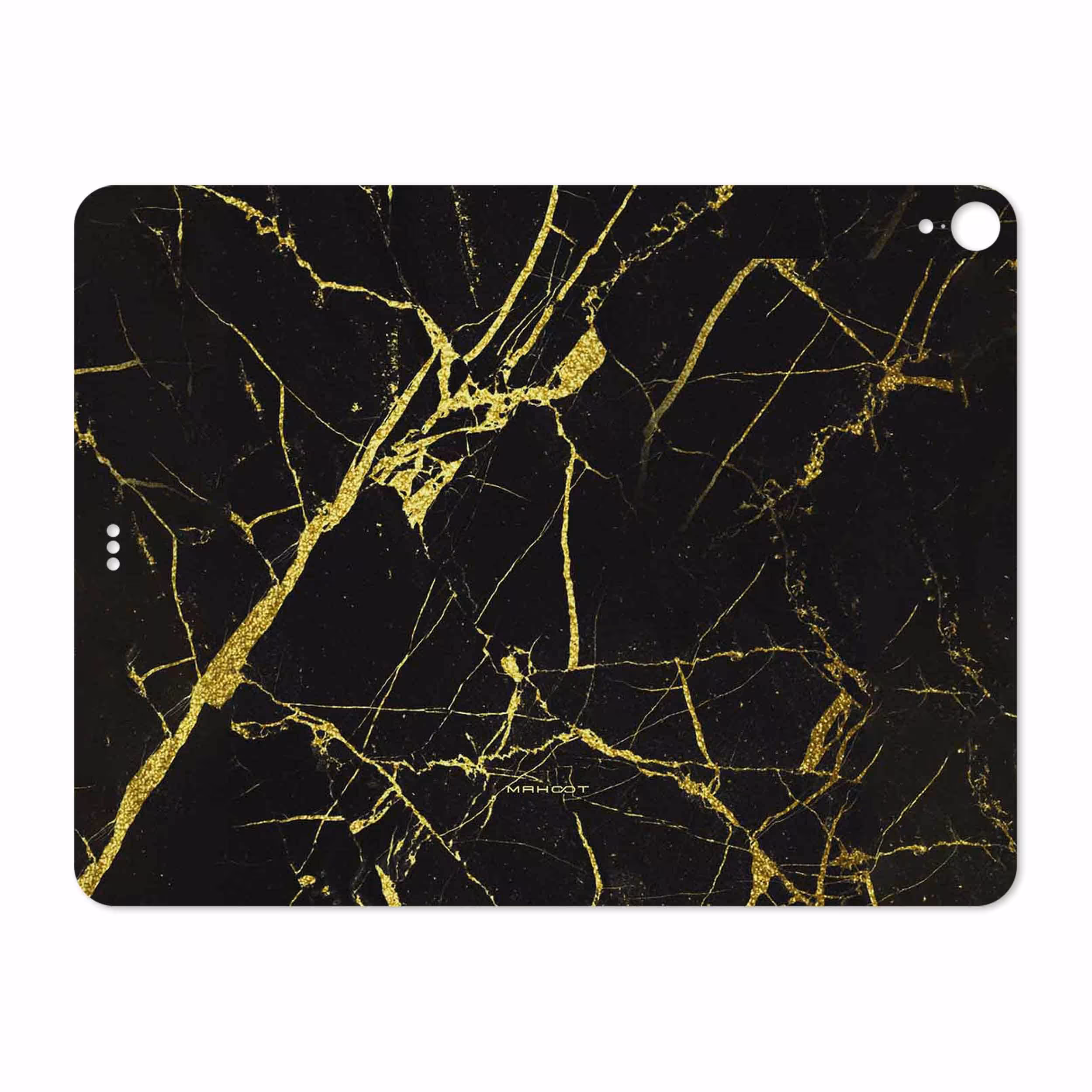 برچسب پوششی ماهوت مدل Graphite-Gold-Marble مناسب برای تبلت اپل iPad Pro 12.9 (GEN 3) 2018 A1895