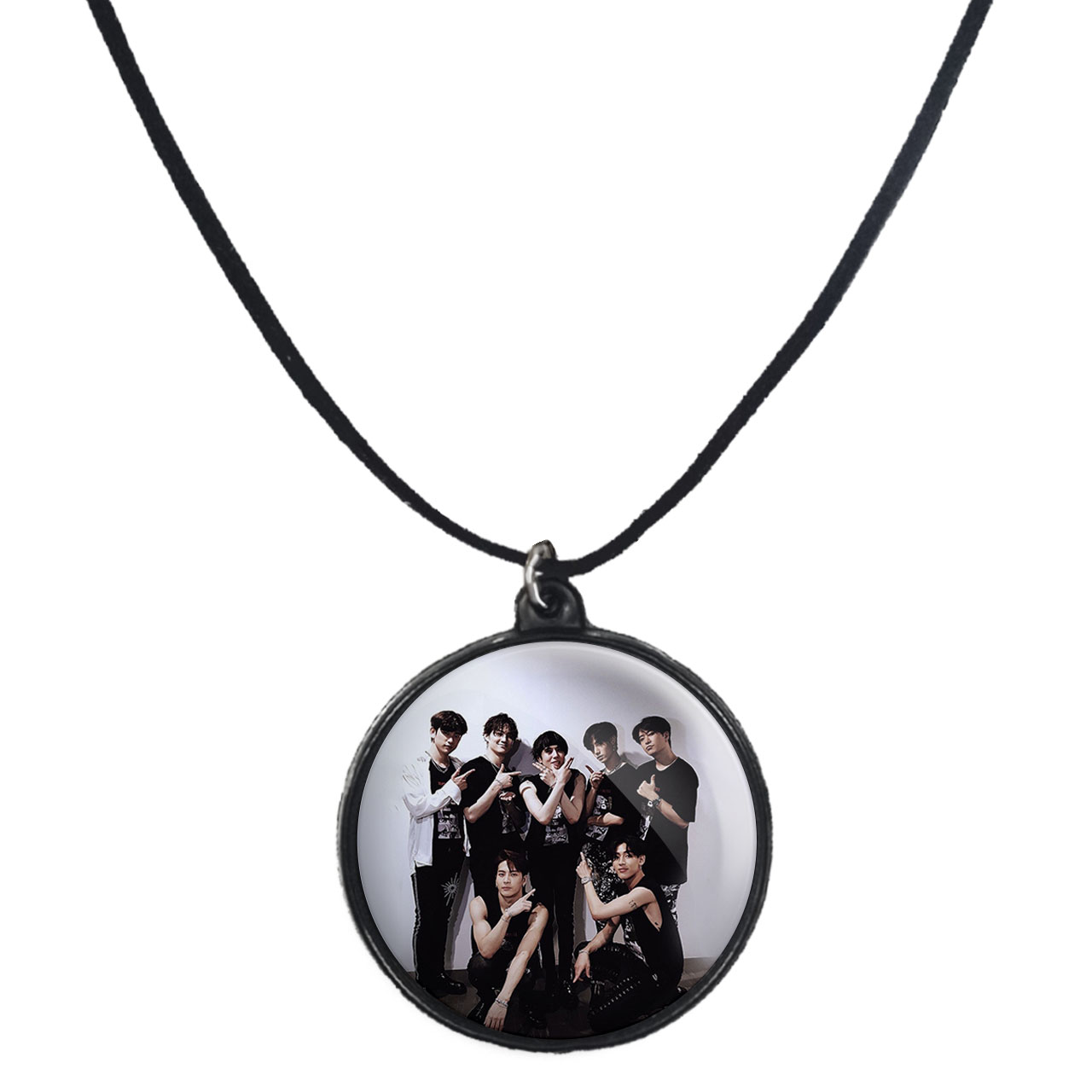 گردنبند پرمانه طرح GOT7 کد pmb.19084 مدل دو طرفه