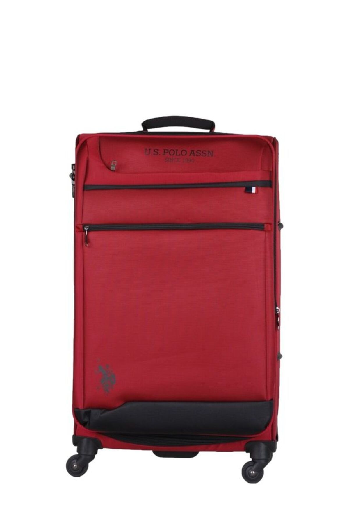 چمدان و ساک قرمز مردانه زنانه پارچه Bordeaux یونیسکس اندازه بزرگ plvlz9102a b US Polo Assn