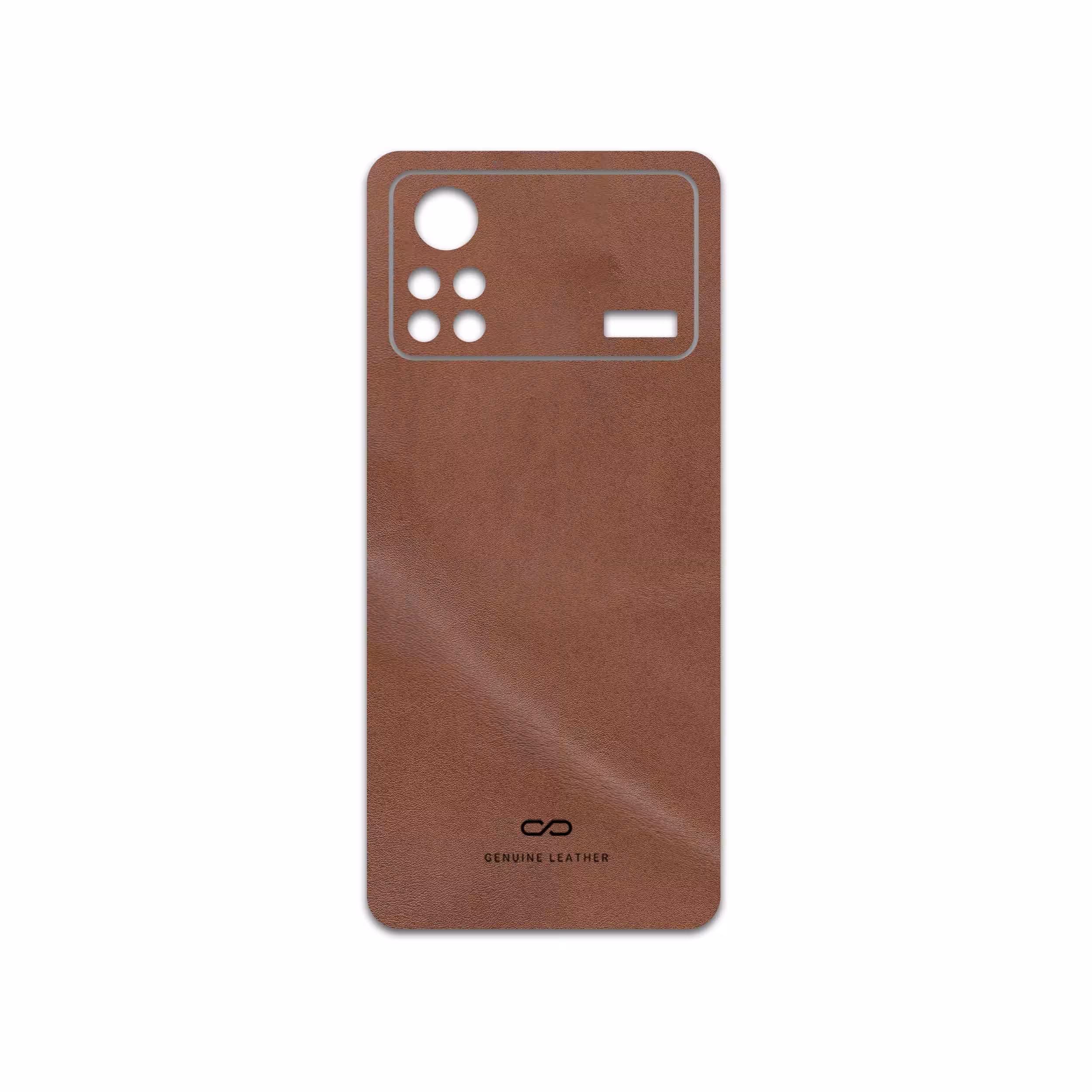 برچسب پوششی ماهوت مدل Matte-Natural-Leather مناسب برای گوشی موبایل شیائومی Poco X4 Pro 5G