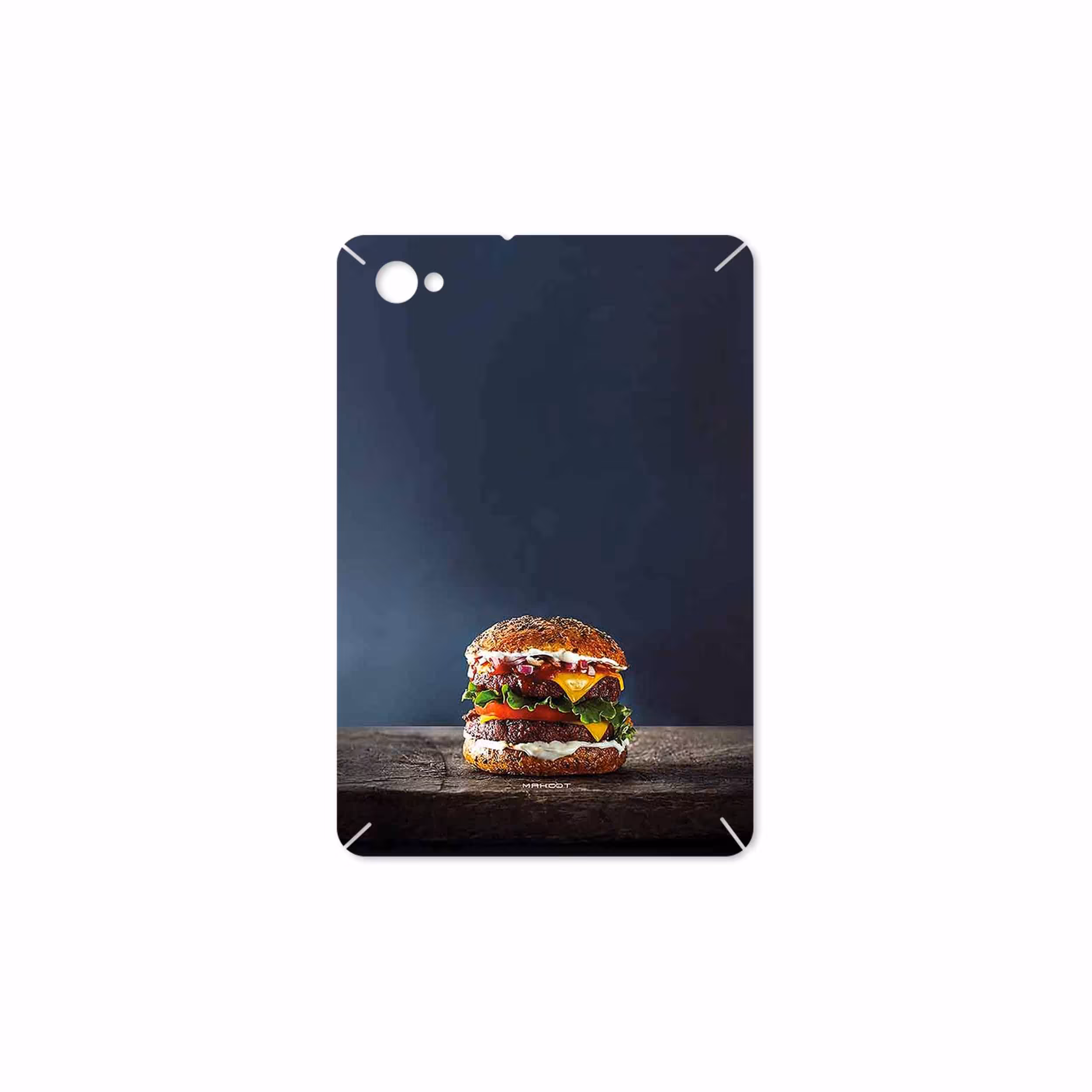 برچسب پوششی ماهوت مدل Hamburger مناسب برای تبلت سامسونگ Galaxy Tab 7.7 2011 P6800