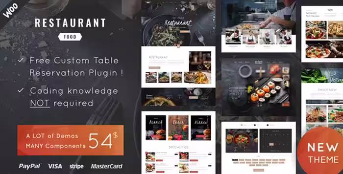دانلود قالب Ristorante برای وردپرس