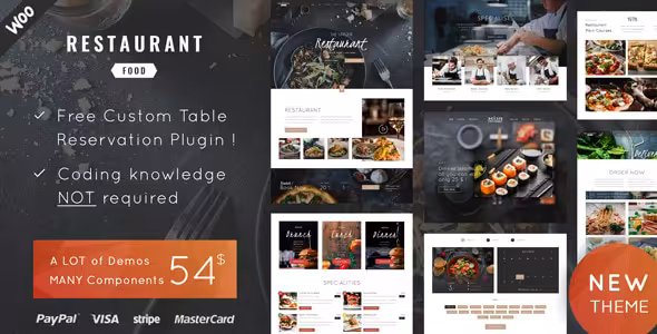 دانلود قالب Ristorante برای وردپرس