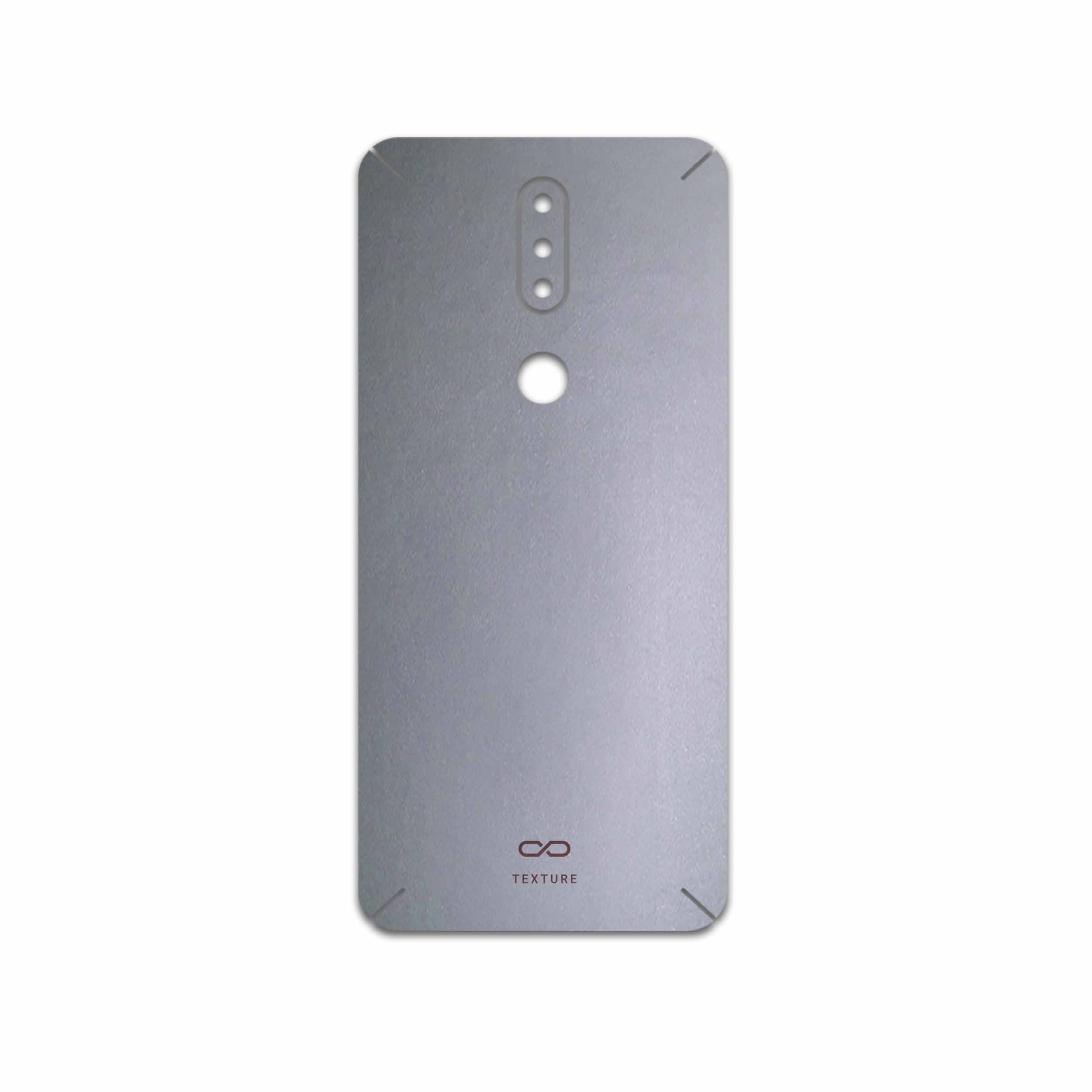 برچسب پوششی ماهوت مدل Matte-Silver مناسب برای گوشی موبایل نوکیا 2.4