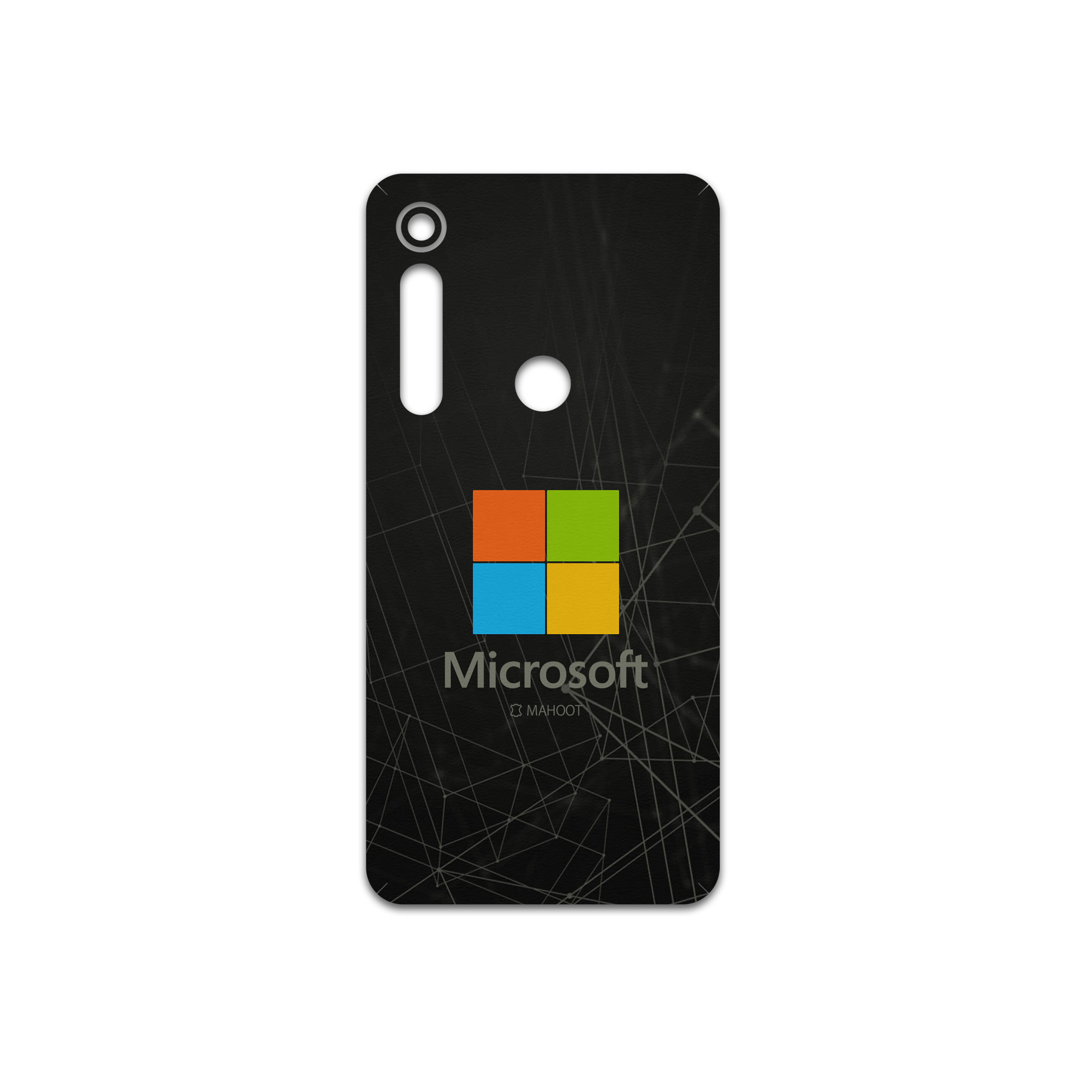 برچسب پوششی ماهوت مدل Mcrsft مناسب برای گوشی موبایل موتورولا One Macro