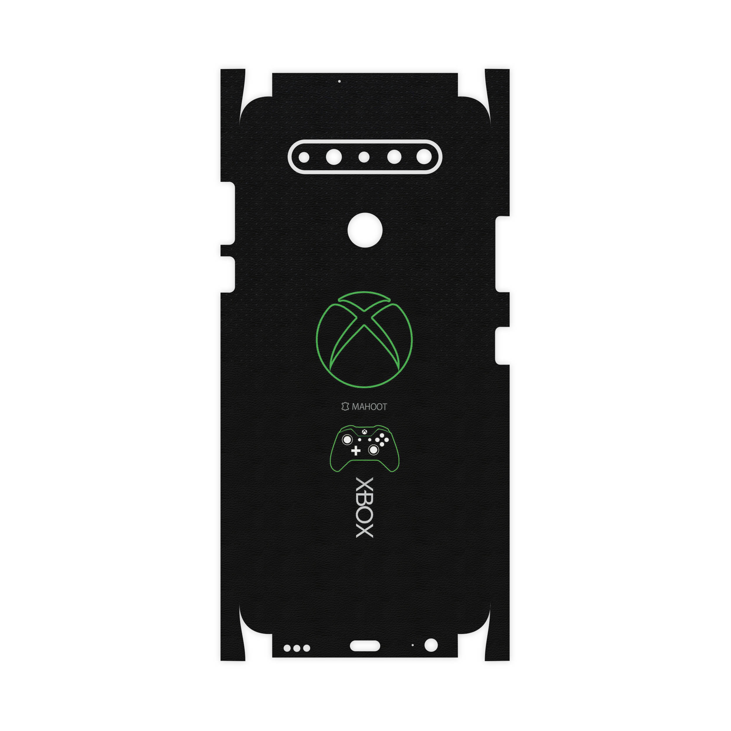برچسب پوششی ماهوت مدل XBOX-FullSkin مناسب برای گوشی موبایل ال جی K51S