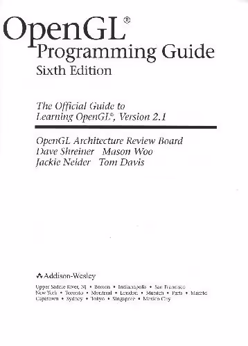 خرید و دانلود نسخه کامل کتاب OpenGL Programming Guide