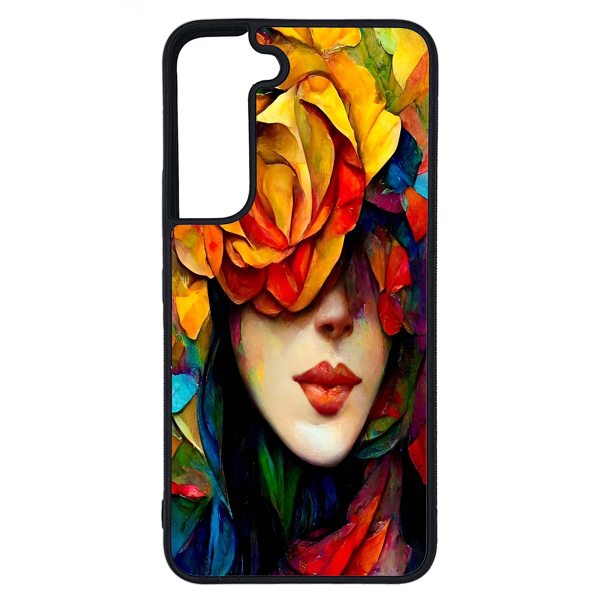 کاور طرح نقاشی چهره کد G-043 مناسب برای گوشی موبایل سامسونگ Galaxy S22 | دیجی قاب دونی