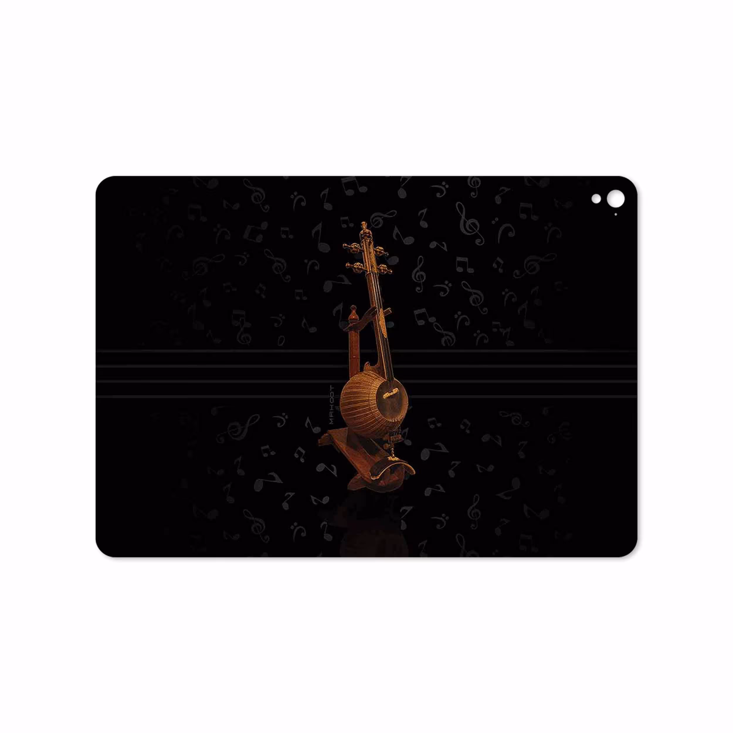 برچسب پوششی ماهوت مدل Persian Fiddle Instrument مناسب برای تبلت اپل iPad Pro 9.7 2016 A1675