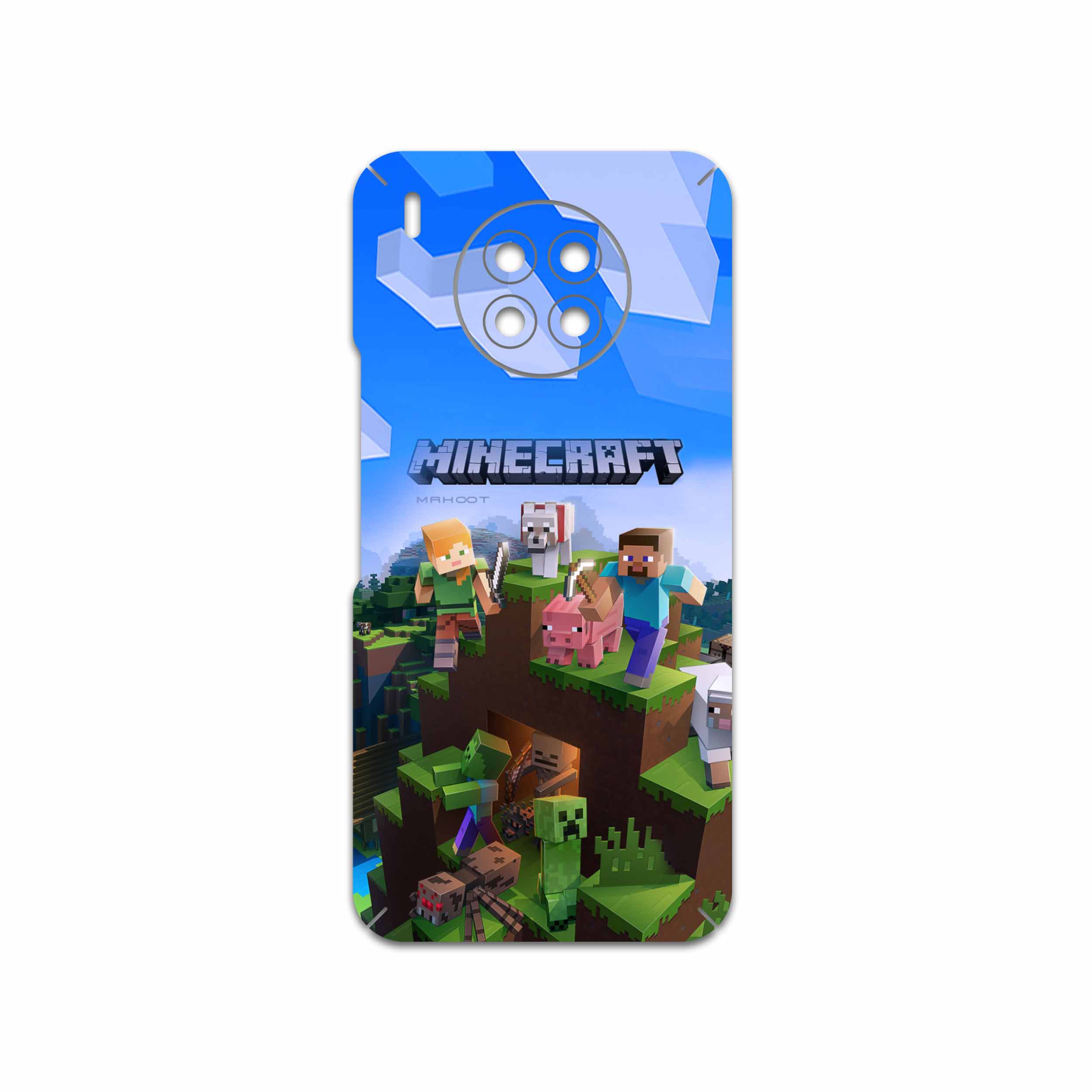 برچسب پوششی ماهوت مدل Minecraft-Game مناسب برای گوشی موبایل آنر 50 Lite
