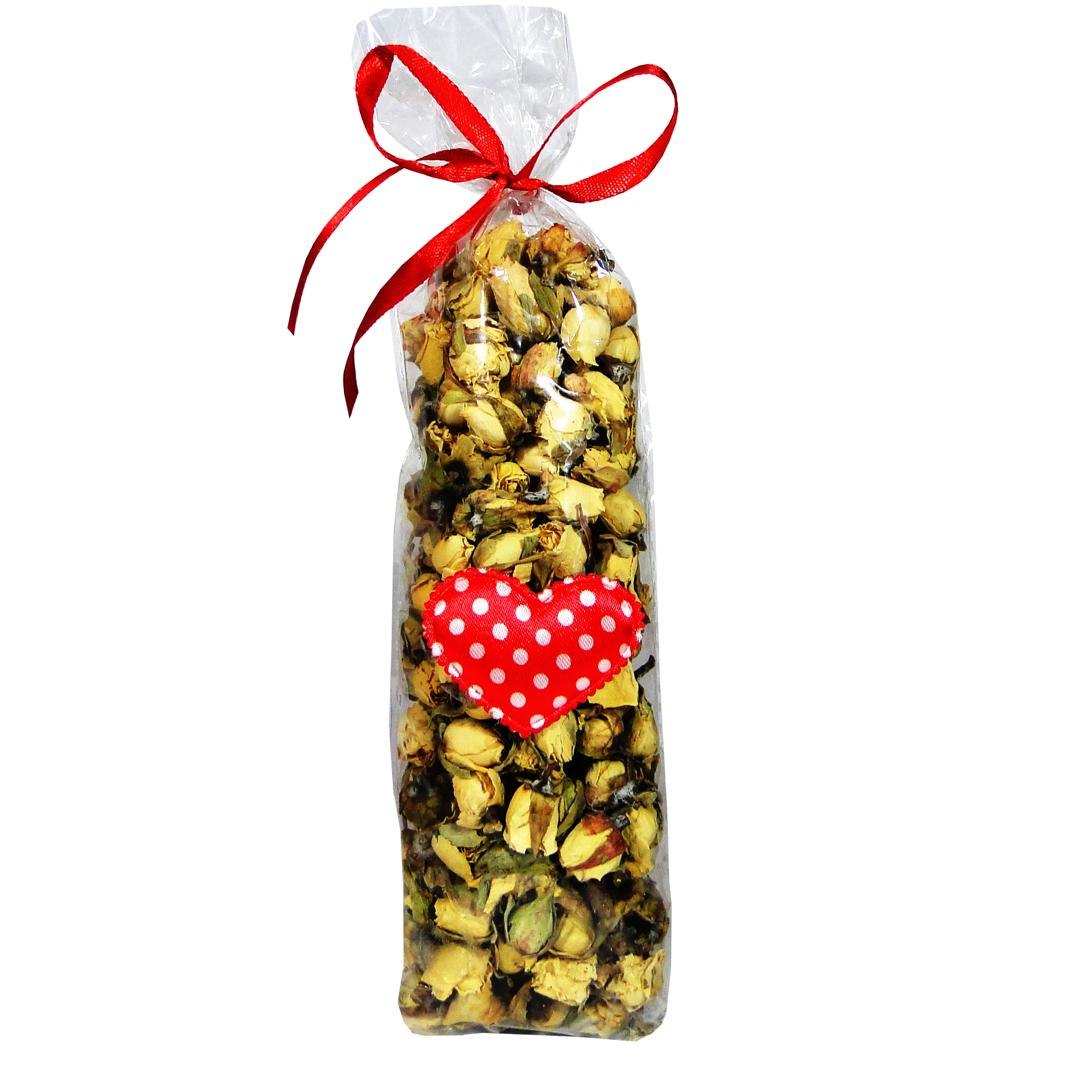 گل خشک مدل غنچه رز معطر کد 3481