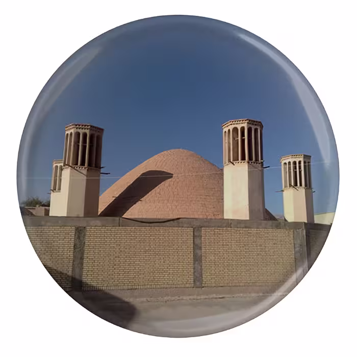 پیکسل طرح بادگیر شهر یزد مدل S10183
