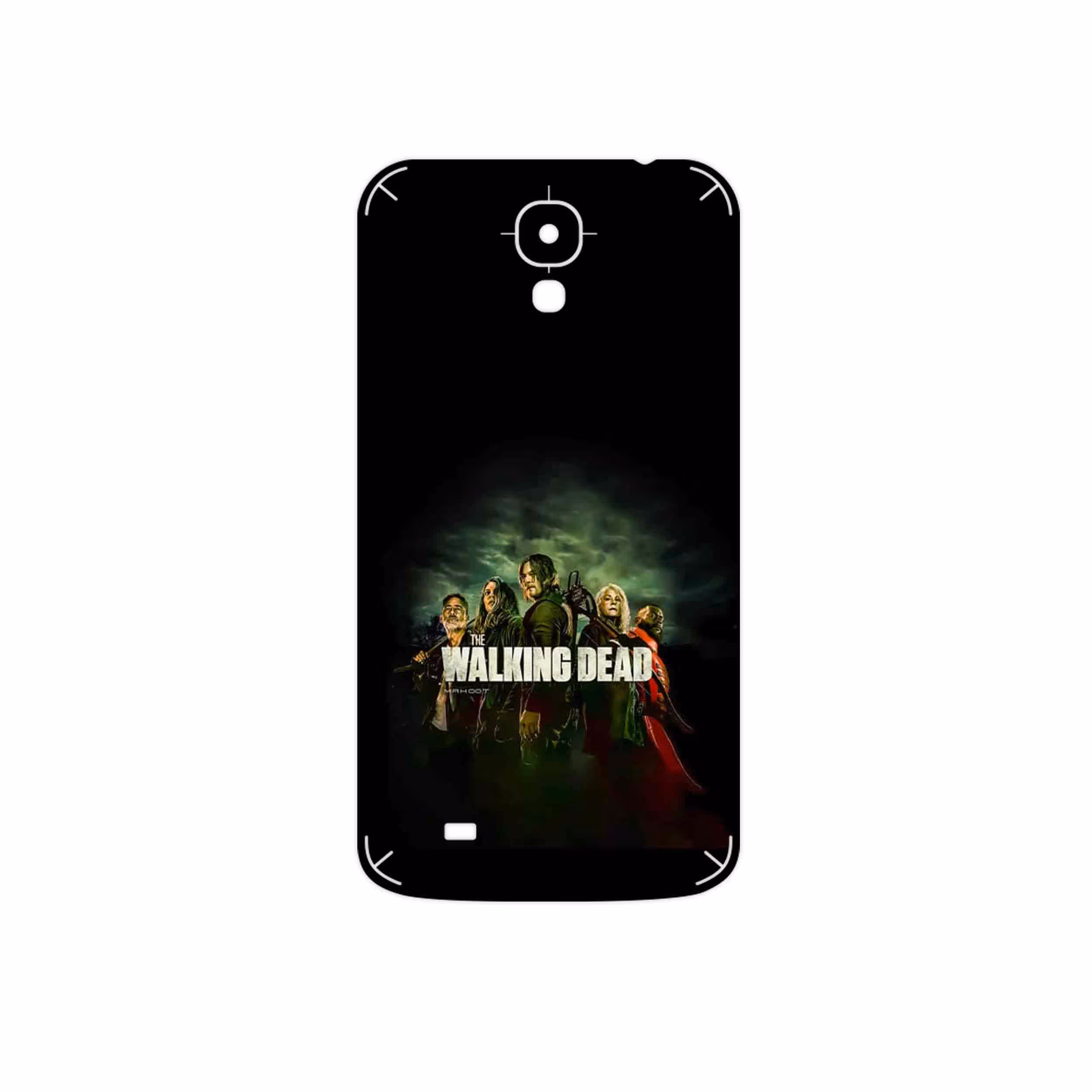 برچسب پوششی ماهوت مدل WALKING DEAD مناسب برای گوشی موبایل سامسونگ Galaxy Mega 6.3 I9200