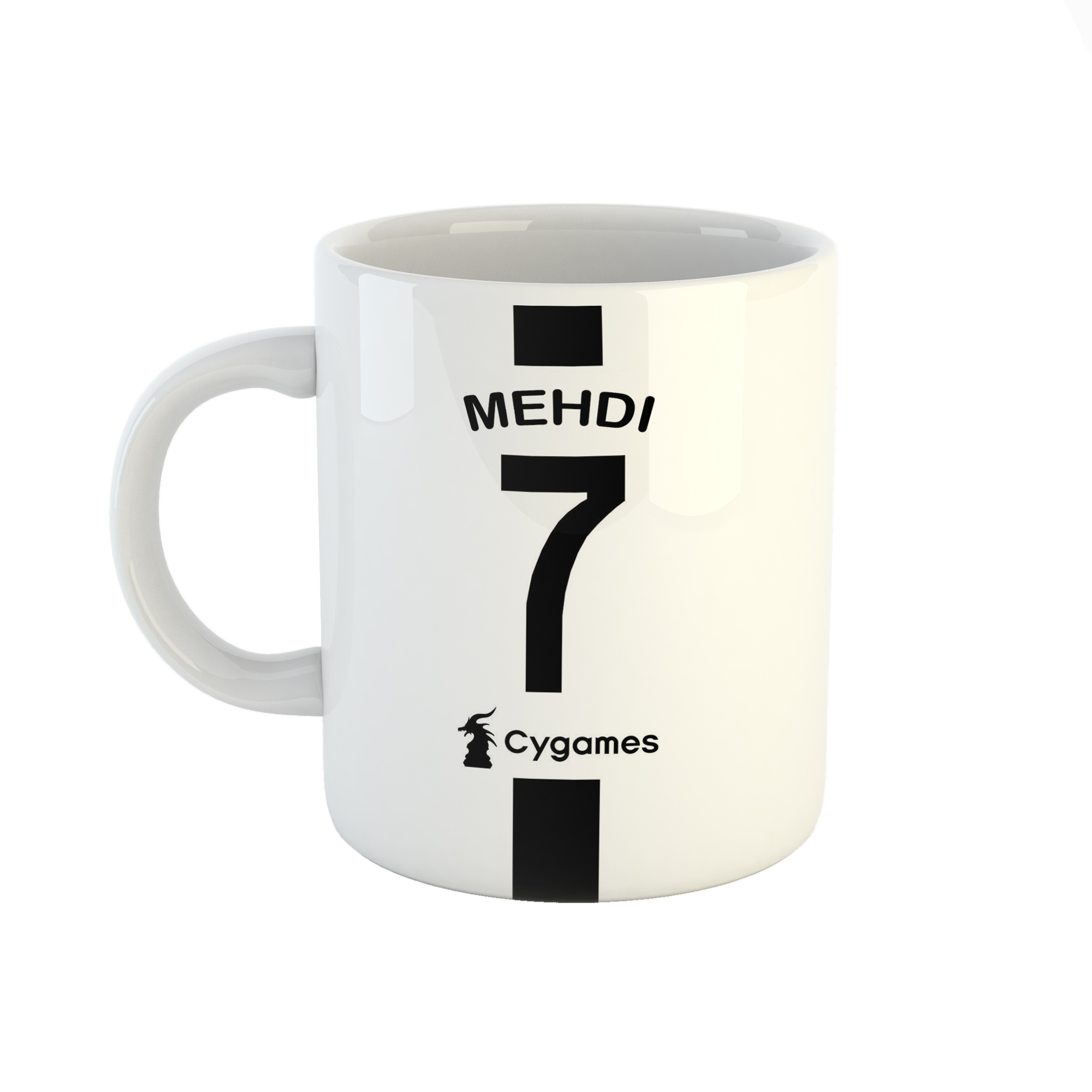 ماگ طرح اسم مهدی مدل یوونتوس کد 913