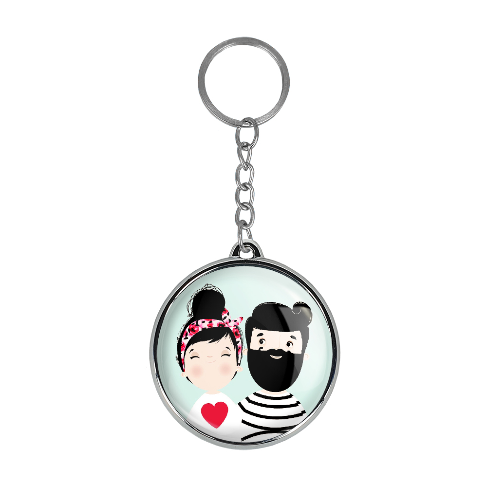 جاکلیدی خندالو طرح عاشقانه مدل دوطرفه کد 18771878