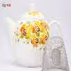 قوری طرح گل سان مدل S001-A