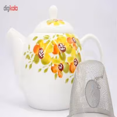 قوری طرح گل سان مدل S001-A