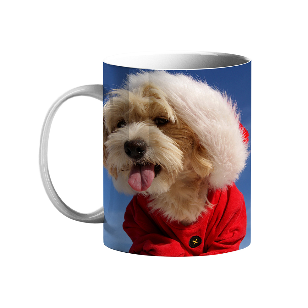 ماگ طرح سگ دوستداشتنی کد CH12