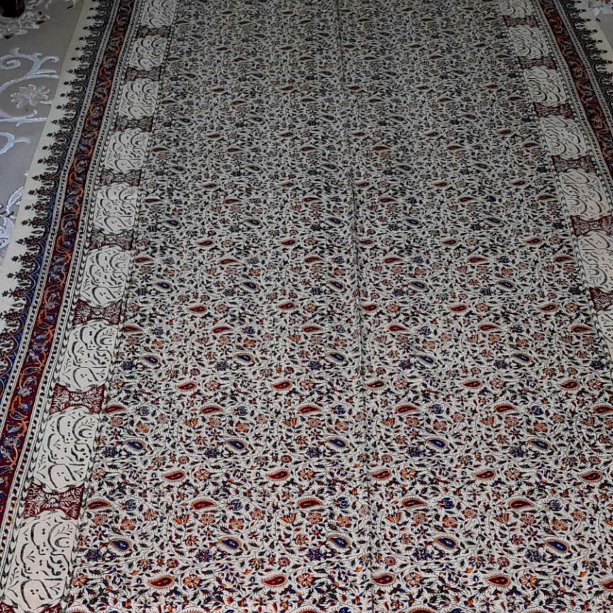 سفره قلمکار 5متری در عرض 120