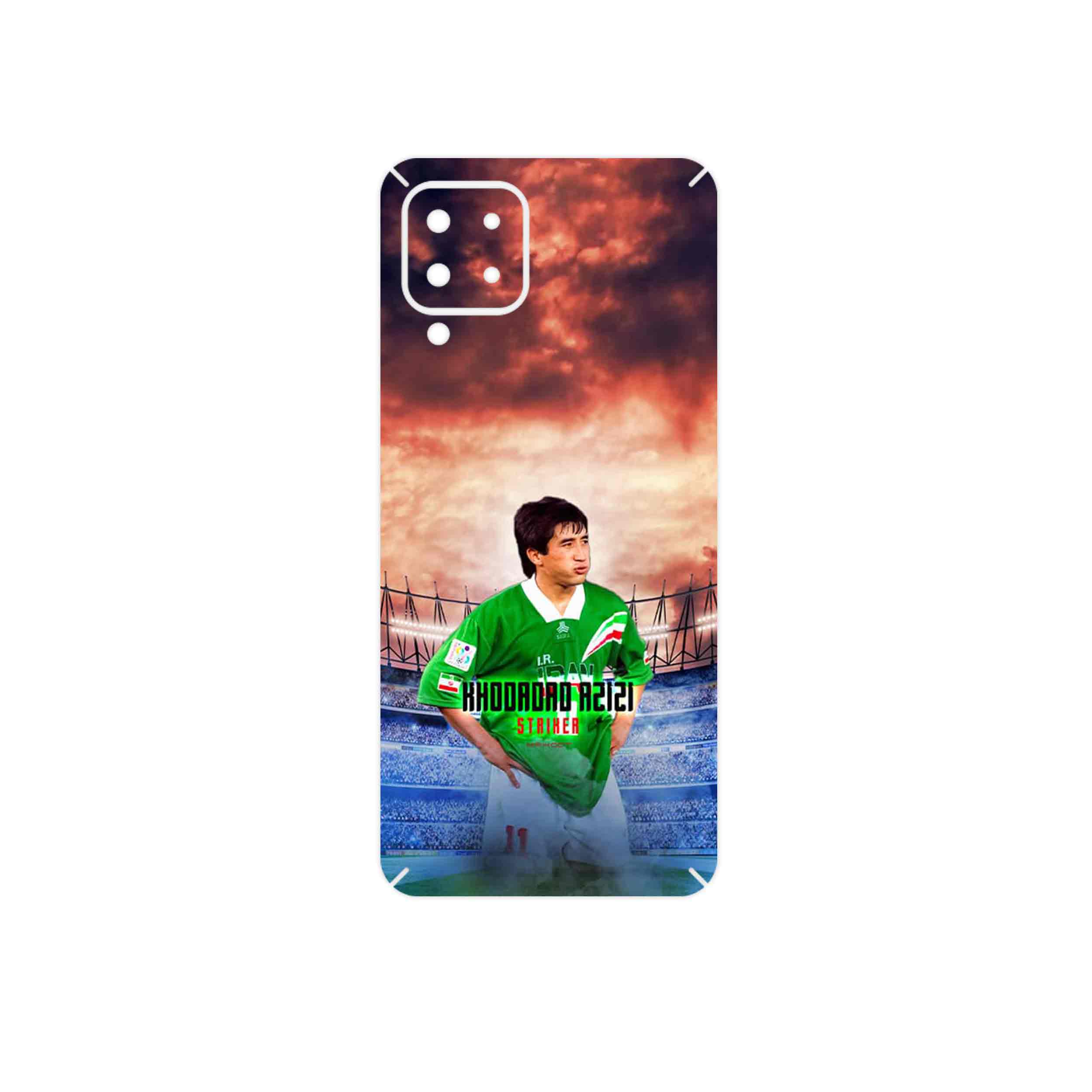 برچسب پوششی ماهوت مدل Khodadad Azizi مناسب برای گوشی موبایل سامسونگ Galaxy A22 4G