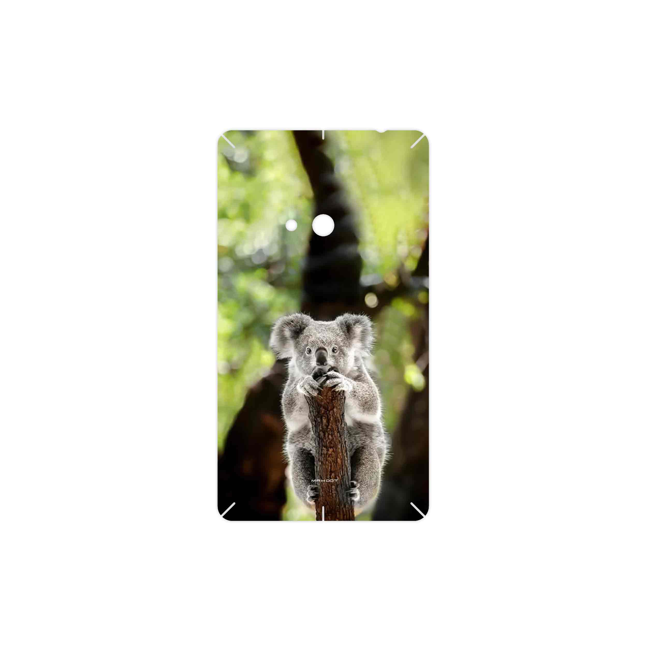 برچسب پوششی ماهوت مدل Koala bear مناسب برای گوشی موبایل نوکیا Lumia 625