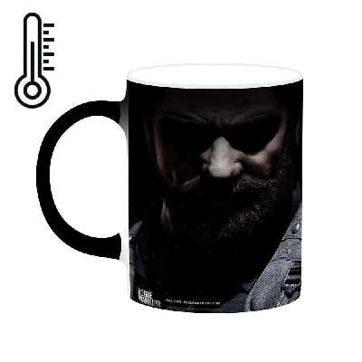 ماگ حرارتی کاکتی طرح بازی Rogue Warrior مدل mgh20939