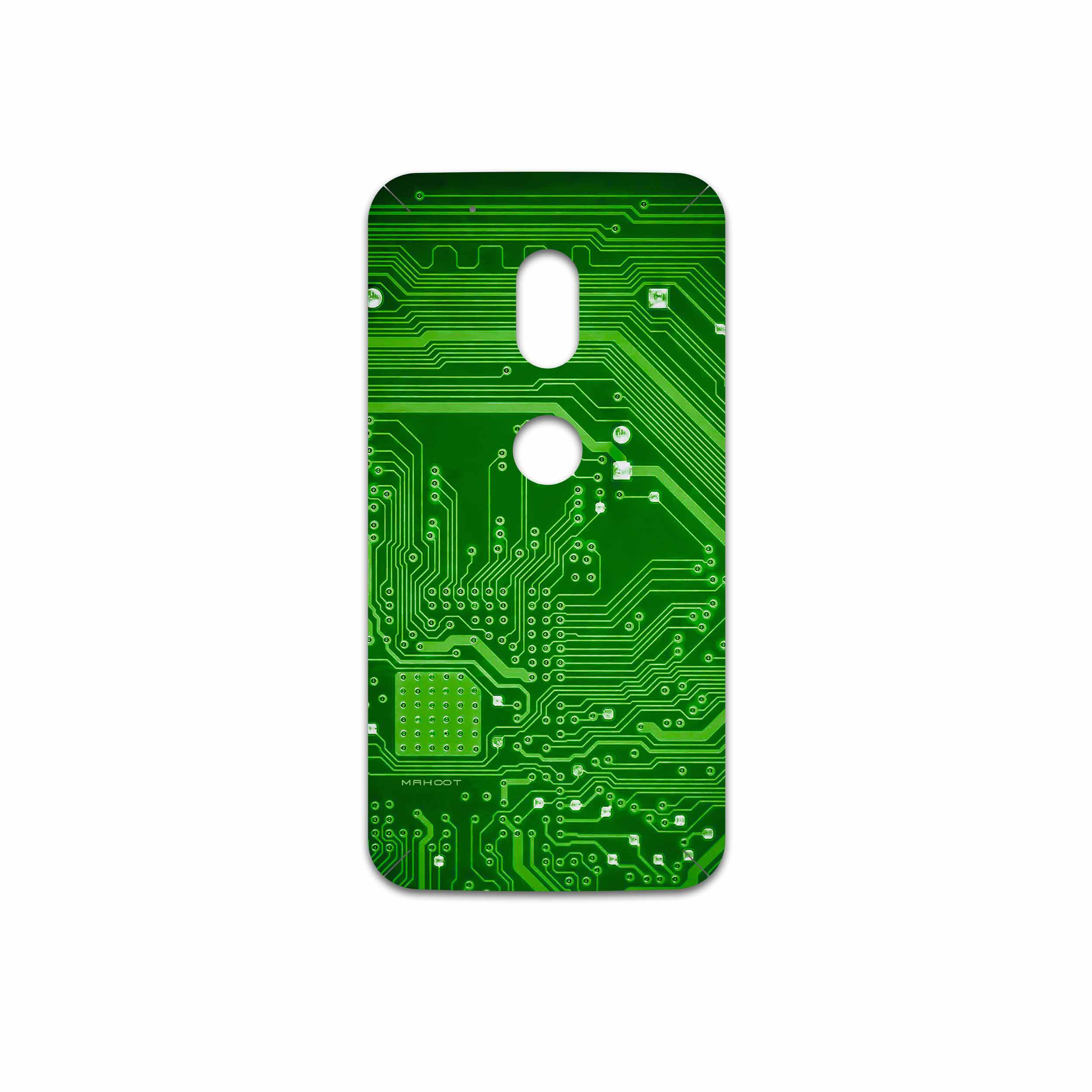 برچسب پوششی ماهوت مدل Green Printed Circuit Board مناسب برای گوشی موبایل موتورولا Moto G4 Play