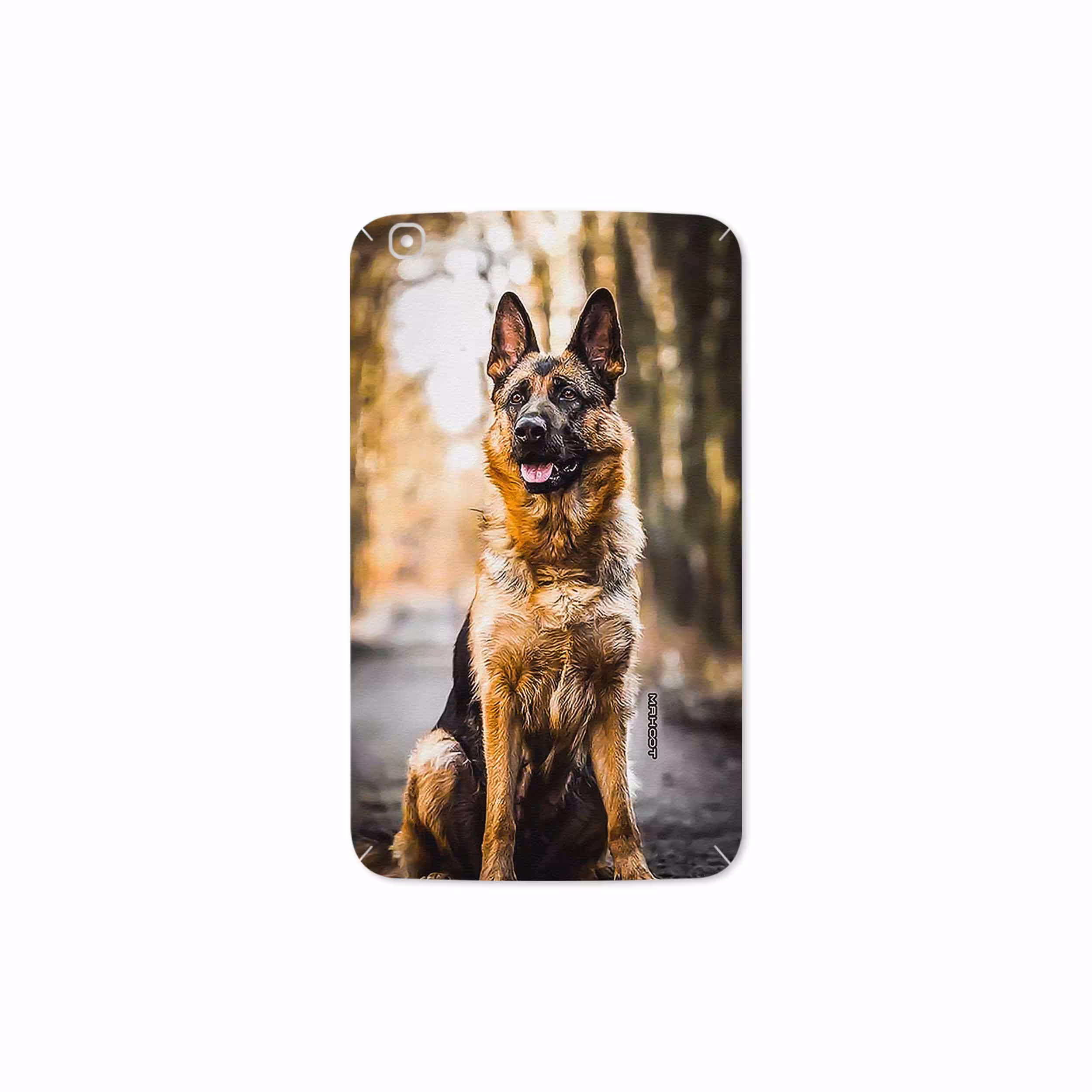 برچسب پوششی ماهوت مدل Dog-1 مناسب برای تبلت سامسونگ Galaxy Tab 3 8.0 2013 T315