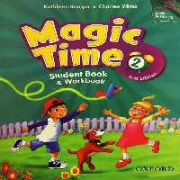 Magic Time 2 2nd SB WB CD کتاب مجیک تایم 2 رحلی (کتاب دانش آموز کتاب کار CD)