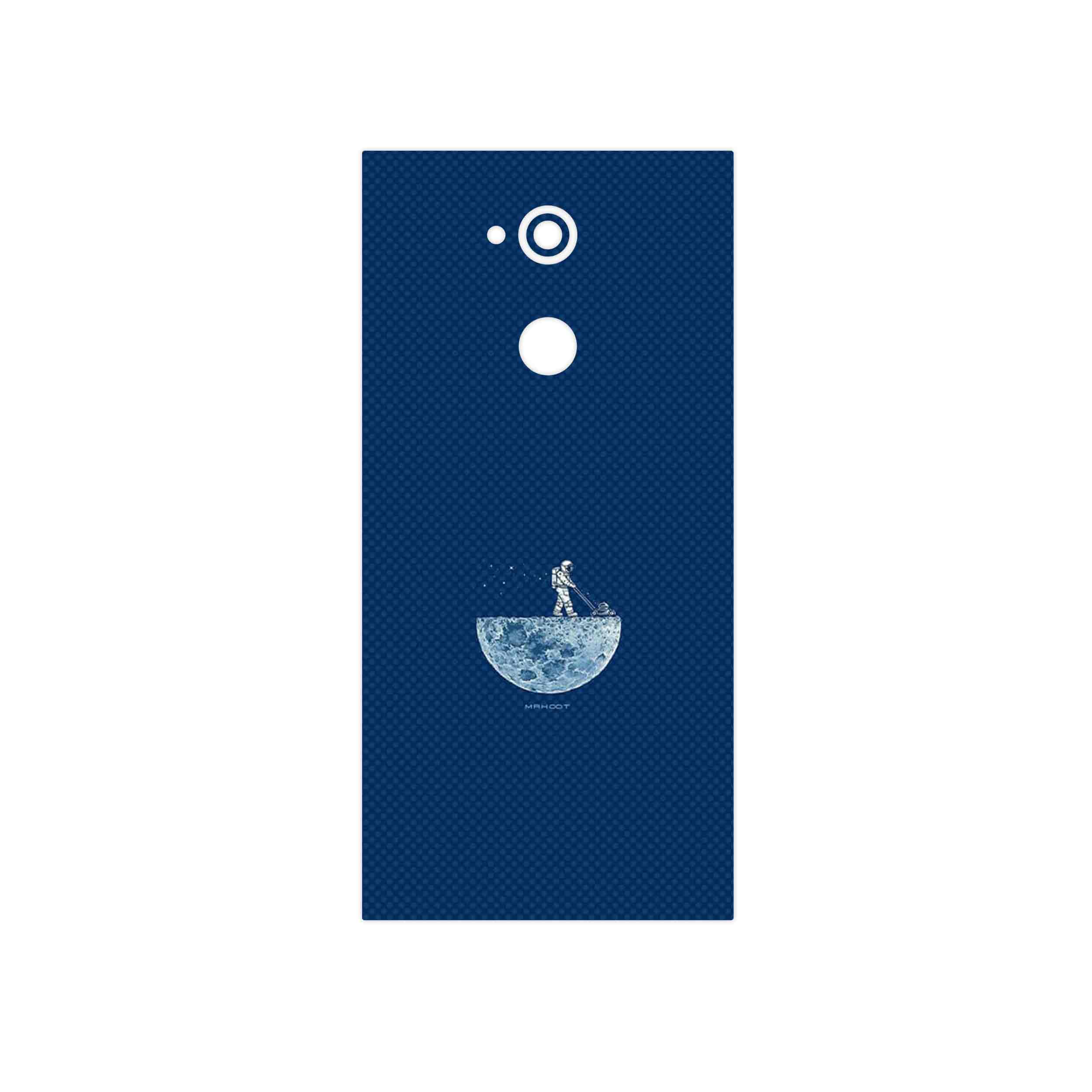 برچسب پوششی ماهوت مدل Minimal Gardener Astronaut مناسب برای گوشی موبایل سونی Xperia XA2 Ultra