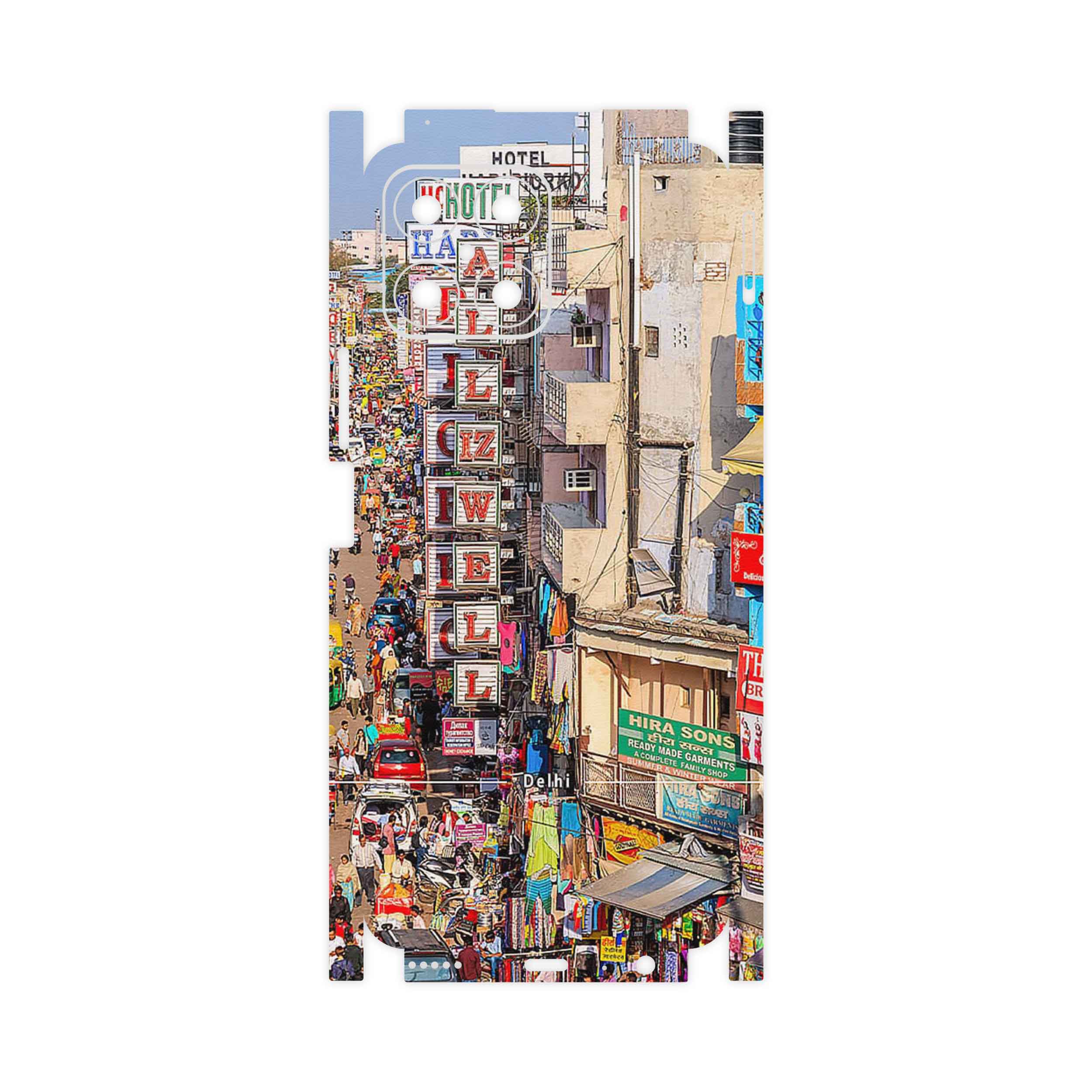 برچسب پوششی ماهوت مدل City of Delhi-FullSkin مناسب برای گوشی موبایل آنر X8