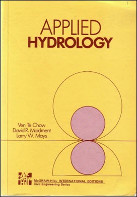  V. T. Chow, Applied Hydrology, 1988 - دانلود کتاب های دانشگاهی