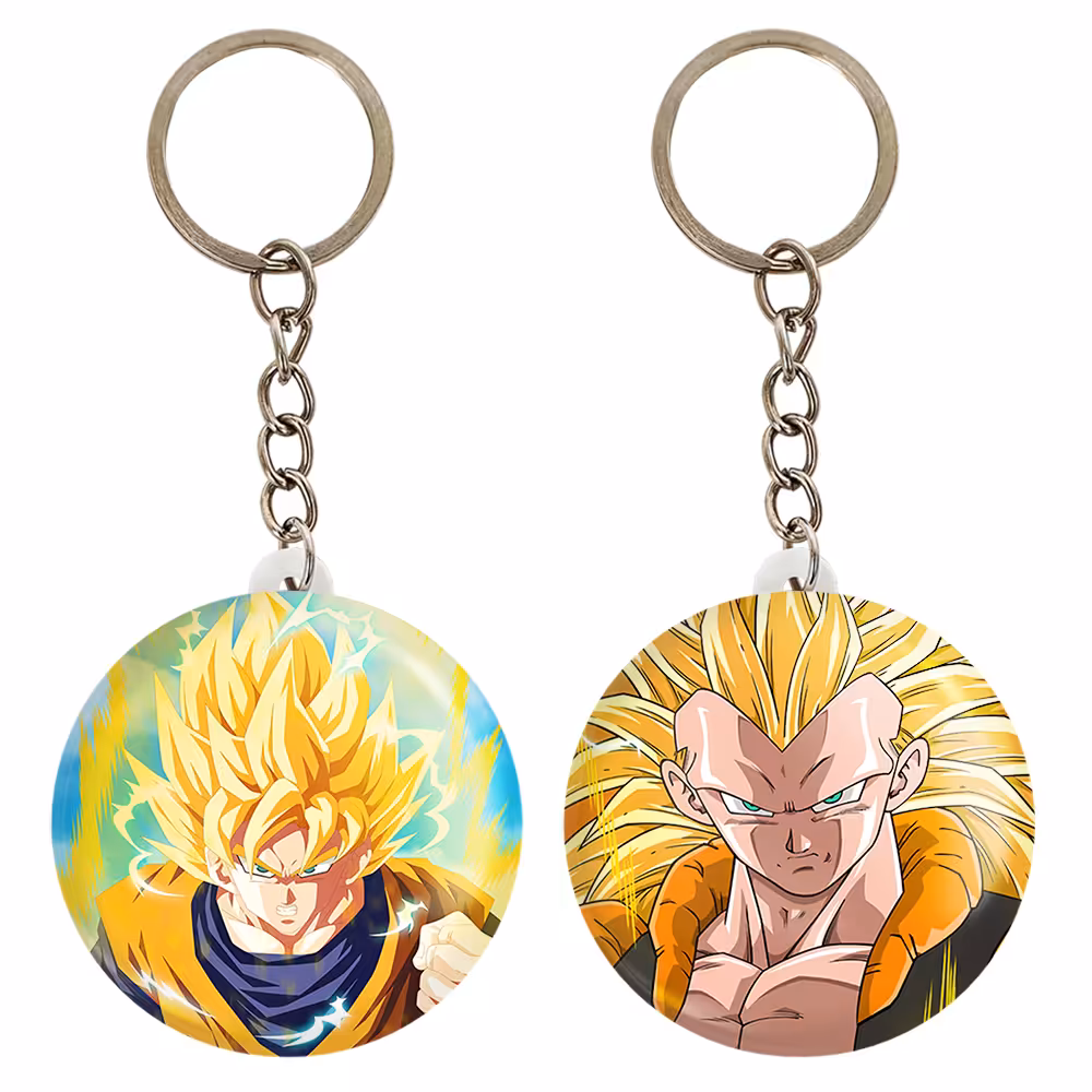 جاکلیدی خندالو مدل گوکو انیمه دراگون بال کد 1204812044 مجموعه 2 عددی