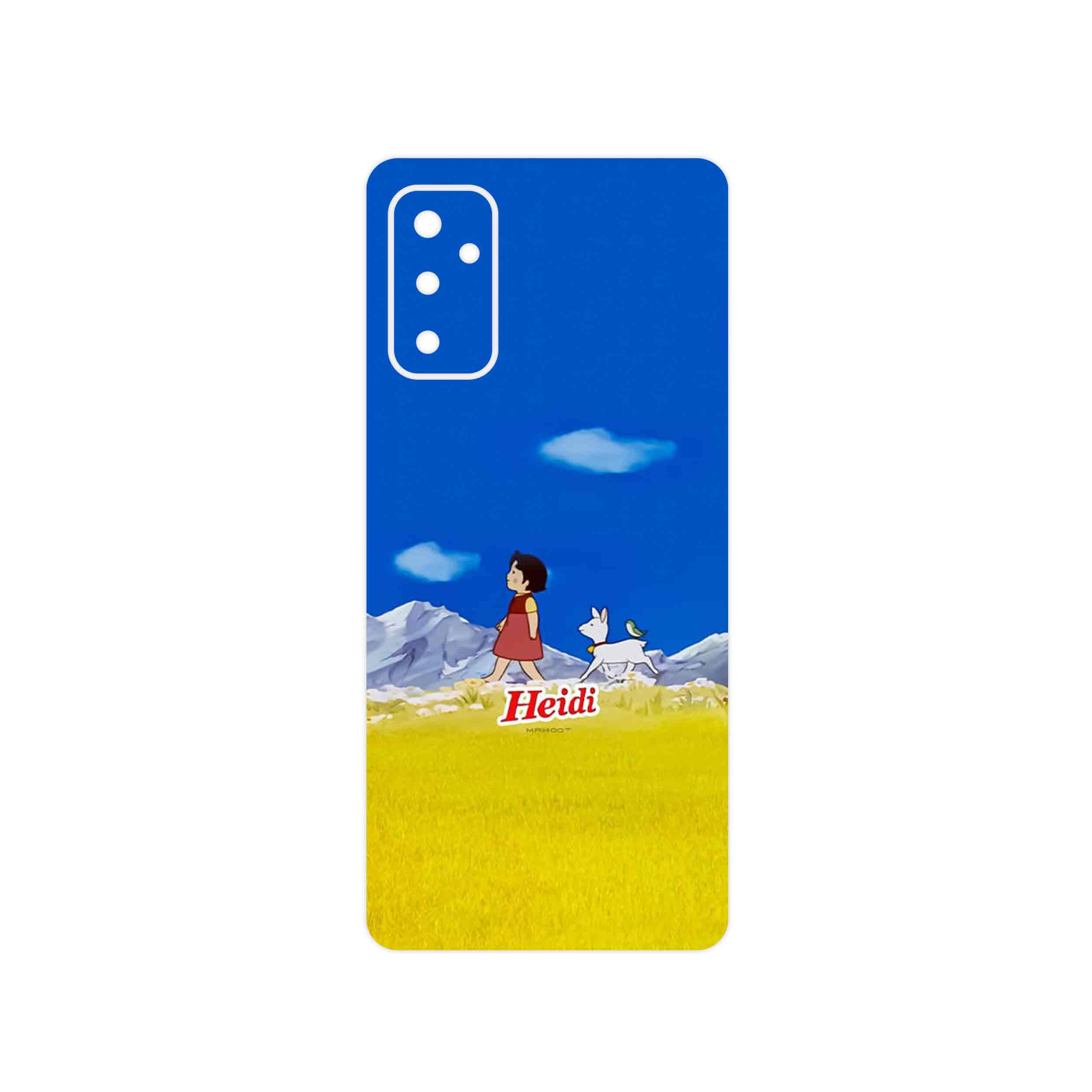 برچسب پوششی ماهوت مدل Heidi Girl of the Alps مناسب برای گوشی موبایل سامسونگ Galaxy M52 5G