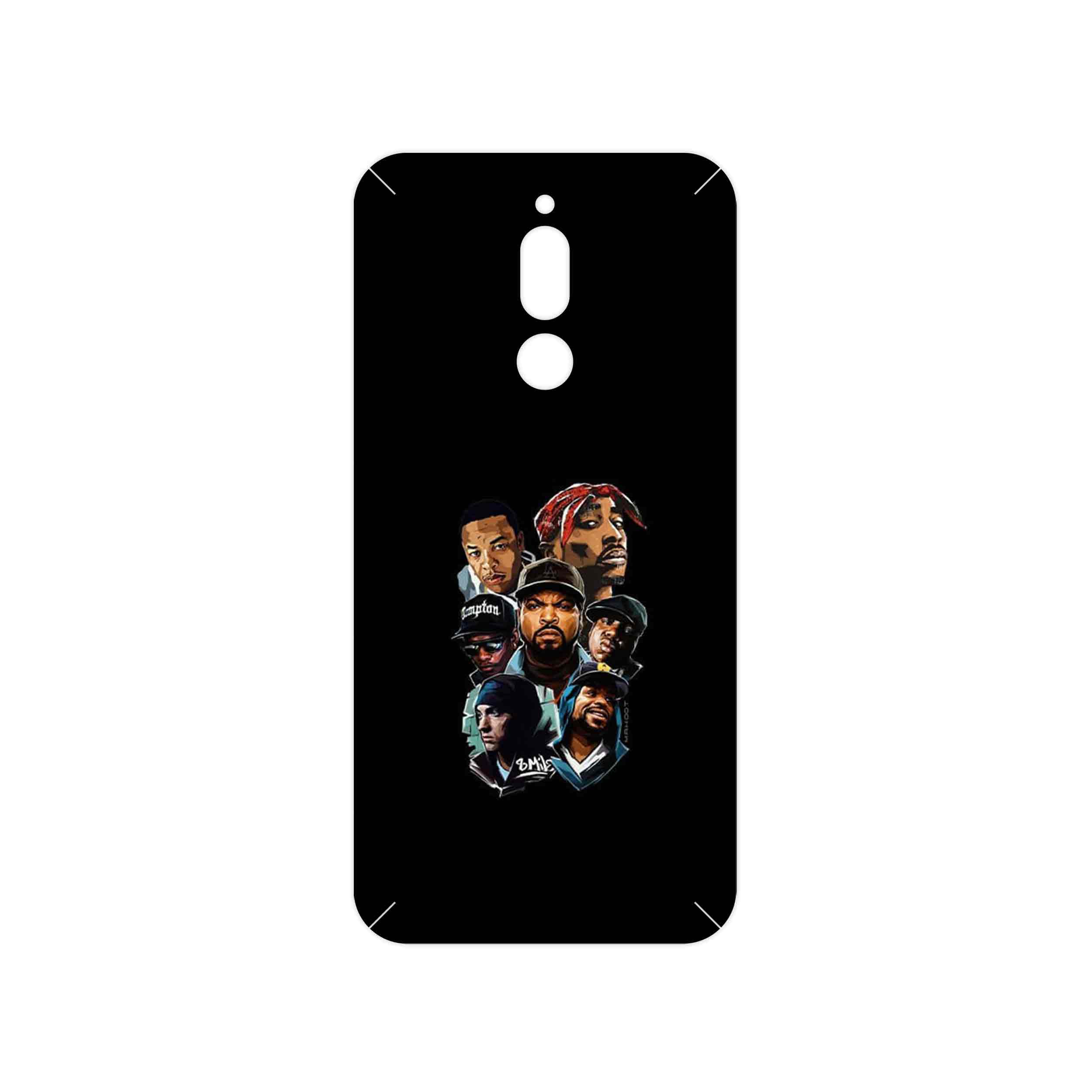برچسب پوششی ماهوت مدل Great Rappers Digital Art مناسب برای گوشی موبایل شیائومی Redmi 8