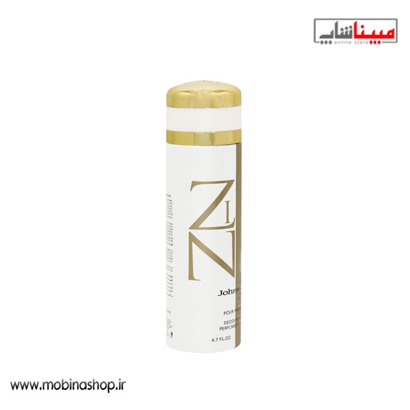 اسپری دئودورانت زنانه زین جانوین