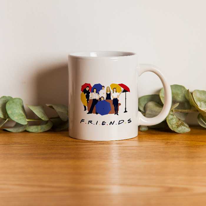 ماگ طرح فرندز مدل عباس