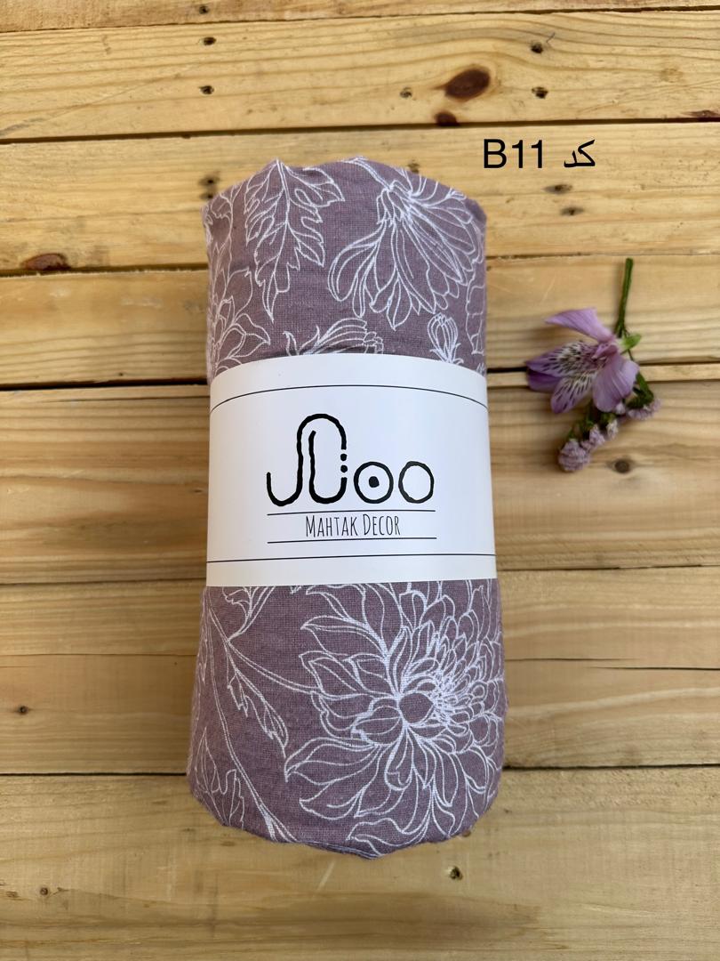 روتختی دونفره سه تکه کدB11 (کاور تشک،دوعدد روبالشتی)